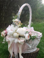 New Decorated Easter Basket  large for the whole family new