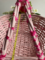 Decorated Easter Basket “ Pink beauty “