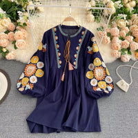 Woman embroidery dress ( light/thin fabric)