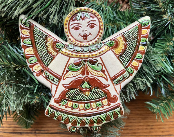 Ceramic ornament Angel