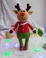 Crochet Reindeer / Christmas Toy