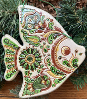 Ceramic ornament big Fish