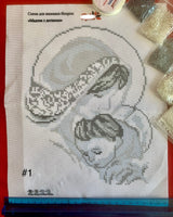 Set for bead embroidery "Madonna with a Child”