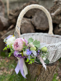 Decorated Easter Basket “ Purple Dream “