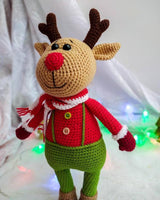 Crochet Reindeer / Christmas Toy
