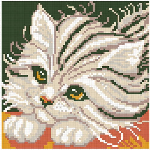 DIY Diamond mosaic set "Cat"