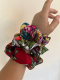 Set of 3 Hair Scrunchies “ Hustka”