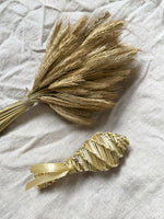 Straw weaving rattle toy. Handmade. Make sounds