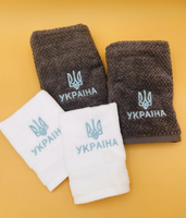 Men's set, gift for friend, husband, brother, boyfriend, men's embroidery towel