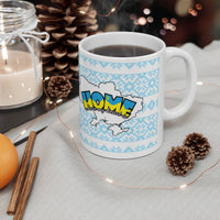 Ukraine mug | Home where my heart is | White ceramic mug 11 oz |Free shipping