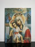 Tapestry pictures Jesus and Mary