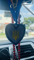 UKRAINIAN TRYZUB CAR CHARM