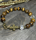 Tiger Eye - Bracelet Rosary