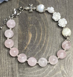 Apple Blossom - Rosary Bracelet