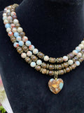 Bronze Heart - Necklace